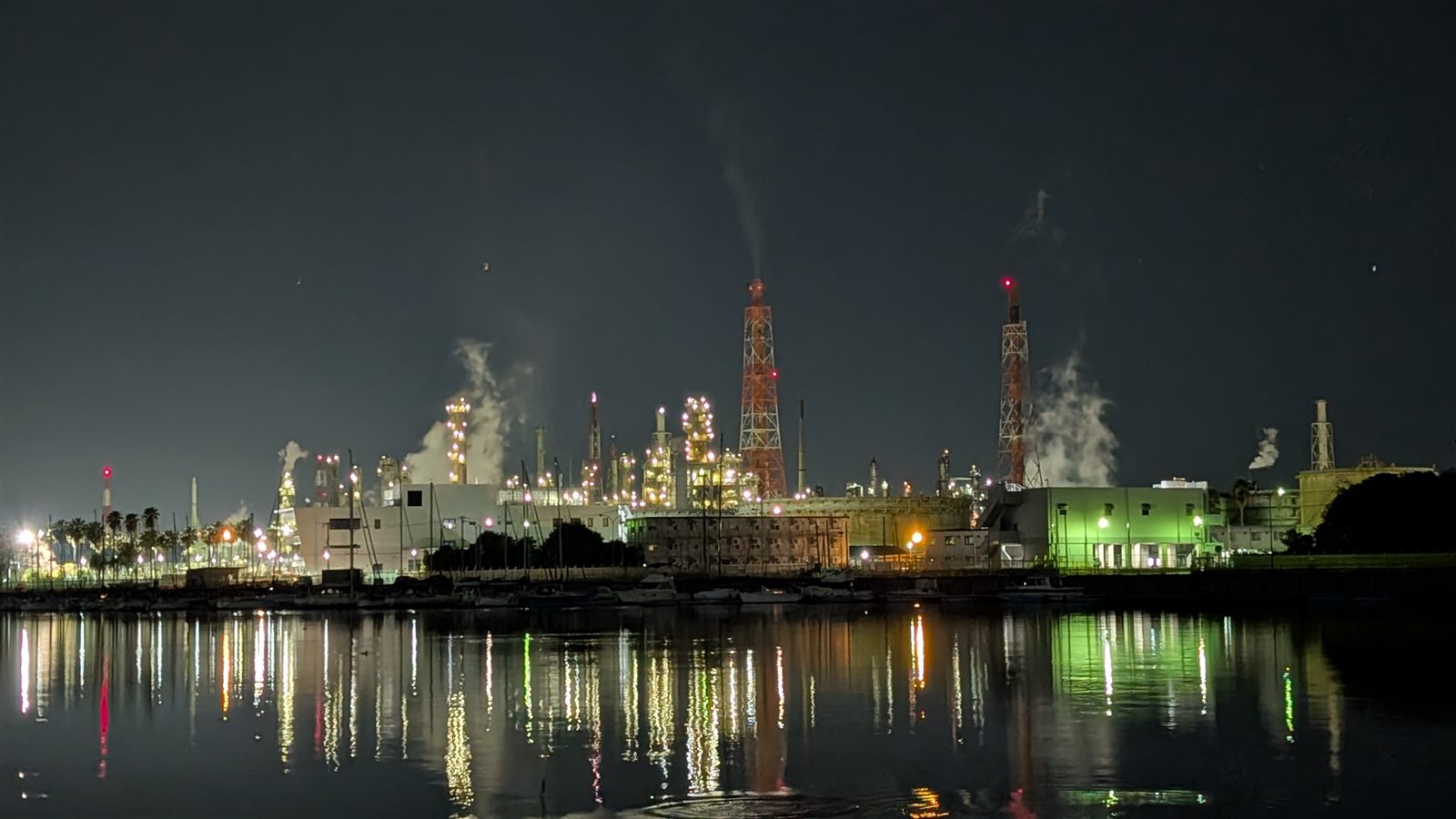 高石工場夜景